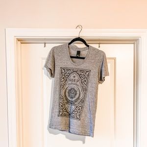 Obey T-shirt, Gray